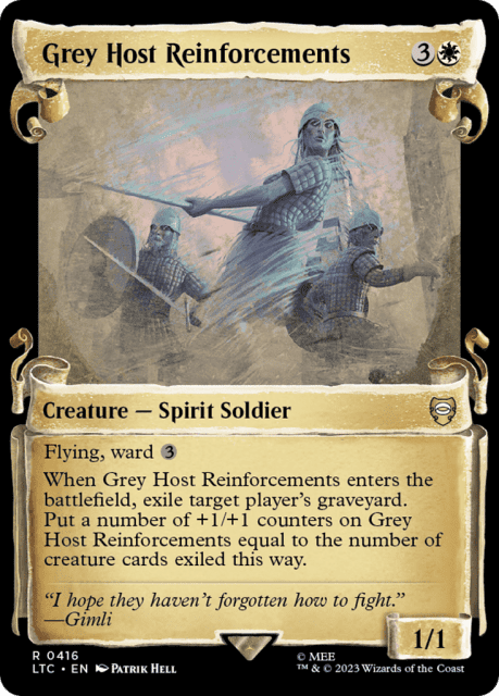 Grey Host Reinforcements (416) — Tales of Middle-earth Commander