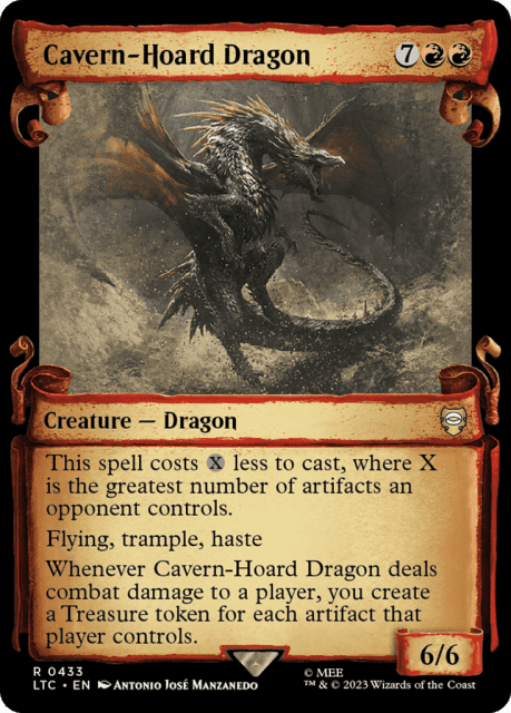 Cavern-Hoard Dragon (433) — Tales of Middle-earth Commander