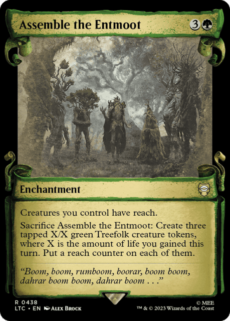 Assemble the Entmoot (438) — Tales of Middle-earth Commander