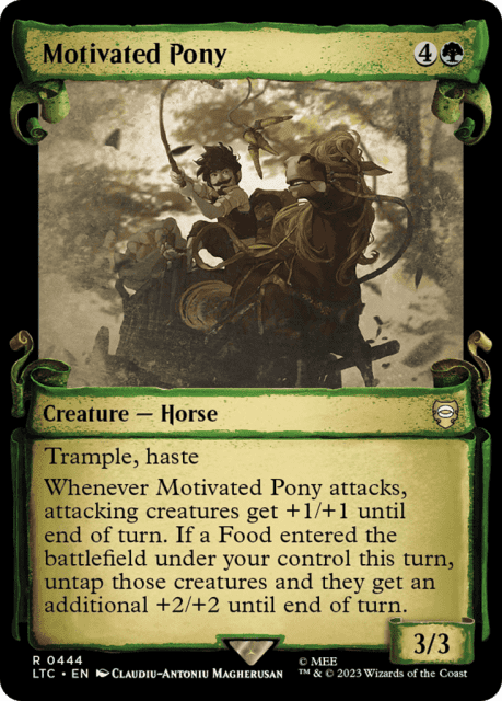 Motivated Pony (444) — Tales of Middle-earth Commander