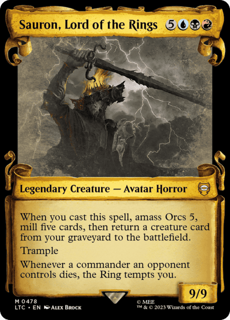 Sauron, Lord of the Rings (478) — Tales of Middle-earth Commander