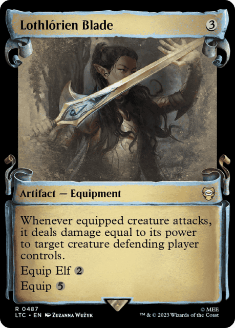 Lothlórien Blade (487) — Tales of Middle-earth Commander