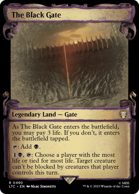 The Black Gate (490) — Tales of Middle-earth Commander