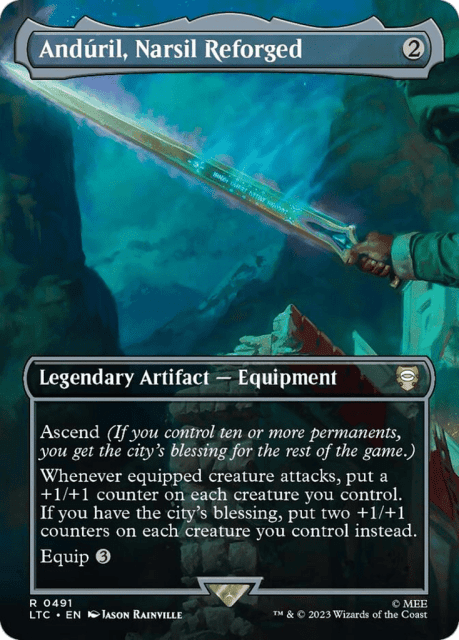 Andúril, Narsil Reforged (491) — Tales of Middle-earth Commander