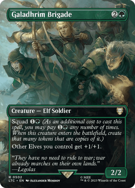 Galadhrim Brigade (502) — Tales of Middle-earth Commander