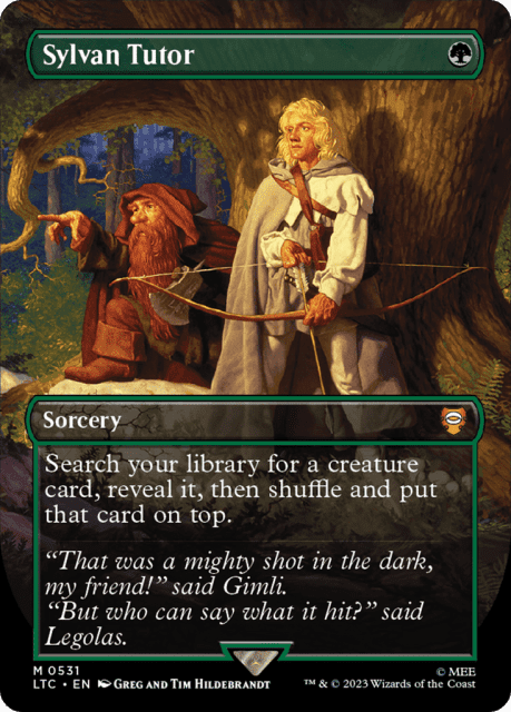 Sylvan Tutor (531) — Tales of Middle-earth Commander