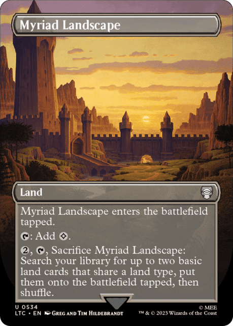 Myriad Landscape (534) — Tales of Middle-earth Commander
