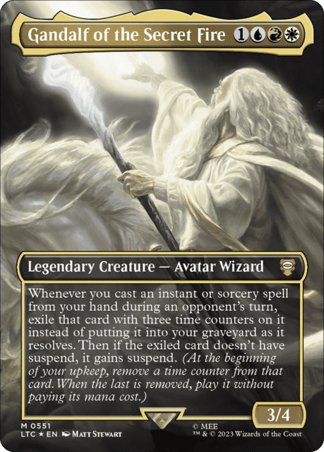 Gandalf of the Secret Fire (551) — Tales of Middle-earth Commander
