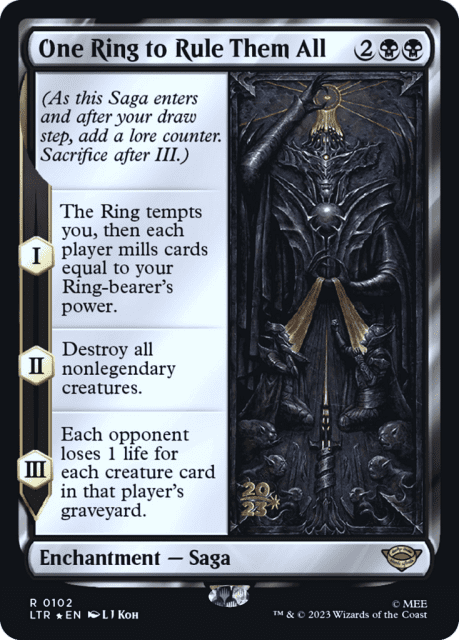One Ring to Rule Them All (102) — Tales of Middle-earth Promos