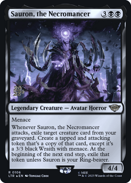 Sauron, the Necromancer (106) — Tales of Middle-earth Promos