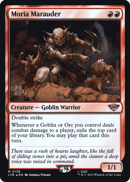 Moria Marauder (138) — Tales of Middle-earth Promos