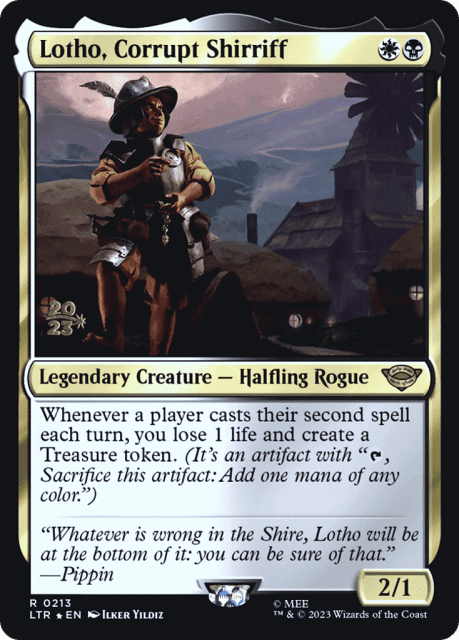 Lotho, Corrupt Shirriff (213) — Tales of Middle-earth Promos