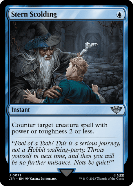 Stern Scolding (71) — The Lord of the Rings: Tales of Middle-earth