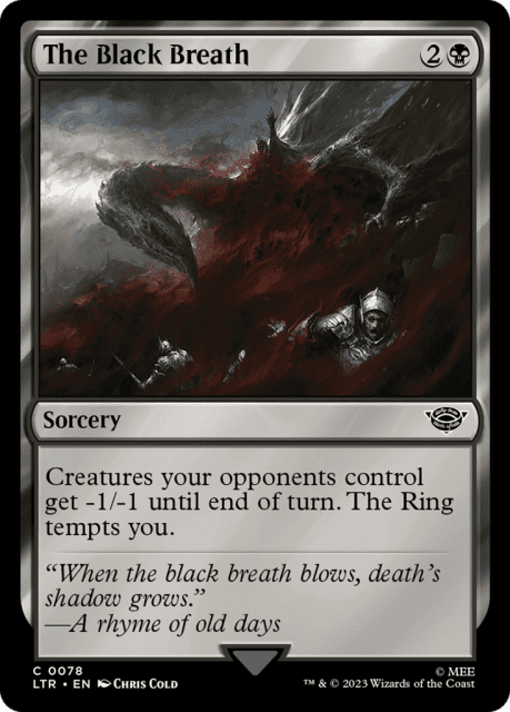 The Black Breath (78) — The Lord of the Rings: Tales of Middle-earth