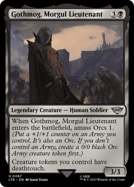 Gothmog, Morgul Lieutenant (87) — The Lord of the Rings: Tales of Middle-earth