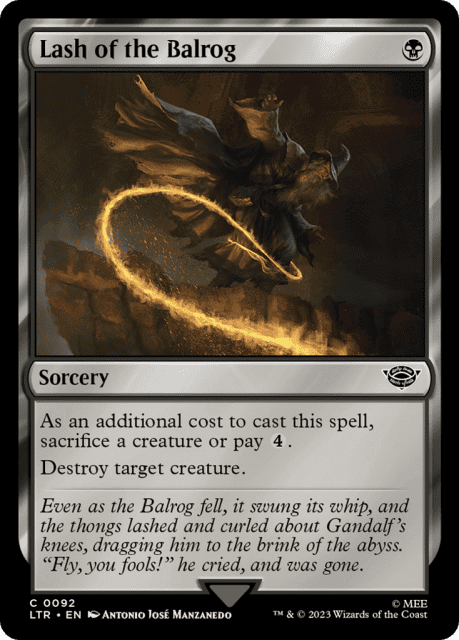 Lash of the Balrog (92) — The Lord of the Rings: Tales of Middle-earth