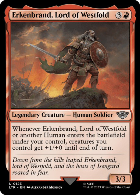 Erkenbrand, Lord of Westfold (123) — The Lord of the Rings: Tales of Middle-earth