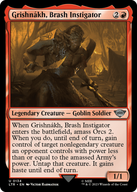Grishnákh, Brash Instigator (134) — The Lord of the Rings: Tales of Middle-earth