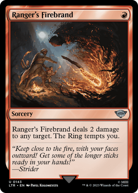 Ranger's Firebrand (143) — The Lord of the Rings: Tales of Middle-earth
