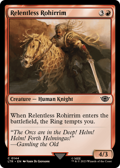 Relentless Rohirrim (144) — The Lord of the Rings: Tales of Middle-earth
