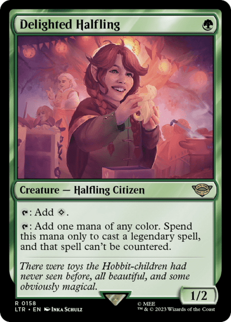 Delighted Halfling (158) — The Lord of the Rings: Tales of Middle-earth