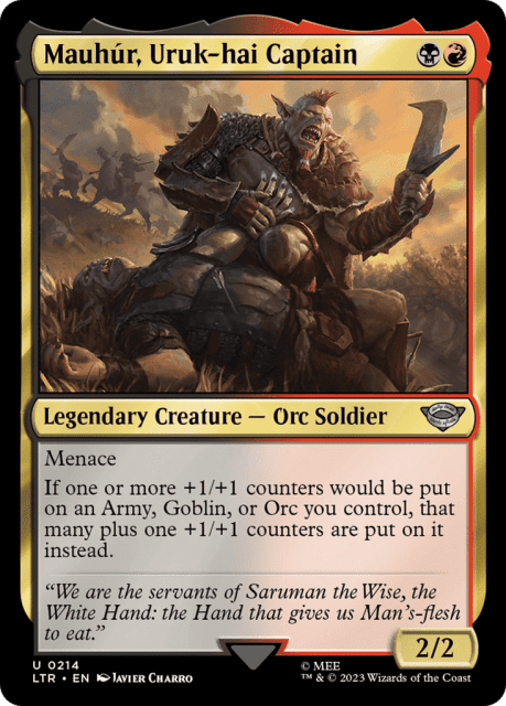 Mauhúr, Uruk-hai Captain (214) — The Lord of the Rings: Tales of Middle-earth