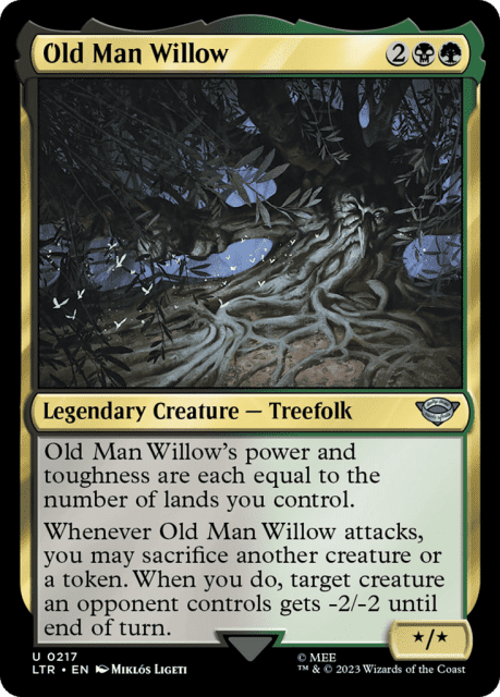 Old Man Willow (217) — The Lord of the Rings: Tales of Middle-earth