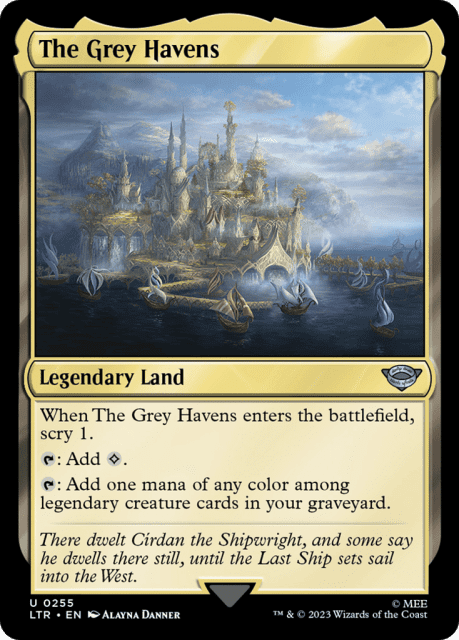 The Grey Havens (255) — The Lord of the Rings: Tales of Middle-earth