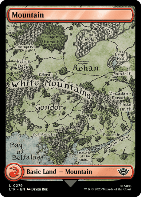 Mountain (279) — The Lord of the Rings: Tales of Middle-earth