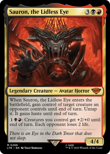 Sauron, the Lidless Eye (288) — The Lord of the Rings: Tales of Middle-earth