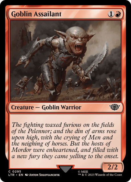 Goblin Assailant (295) — The Lord of the Rings: Tales of Middle-earth