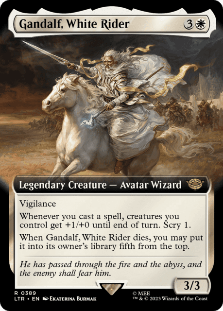 Gandalf, White Rider (389) — The Lord of the Rings: Tales of Middle-earth