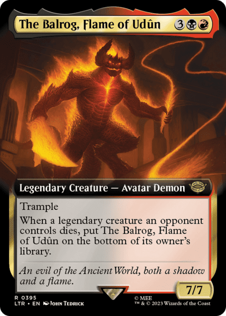 The Balrog, Flame of Udûn (395) — The Lord of the Rings: Tales of Middle-earth