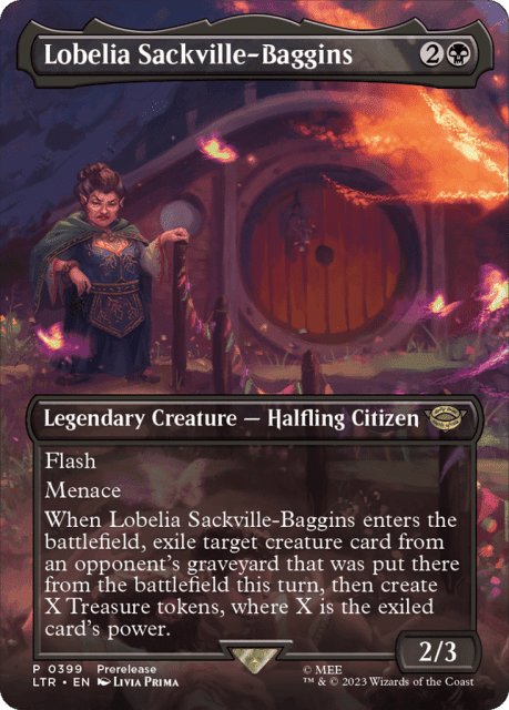 Lobelia Sackville-Baggins (399) — The Lord of the Rings: Tales of Middle-earth