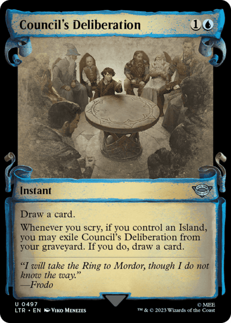 Council's Deliberation (497) — The Lord of the Rings: Tales of Middle-earth