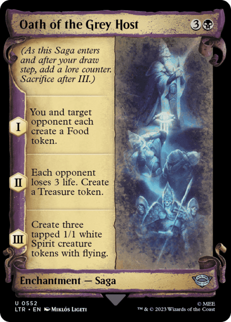 Oath of the Grey Host (552) — The Lord of the Rings: Tales of Middle-earth
