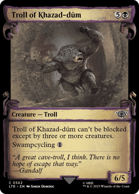 Troll of Khazad-dûm (562) — The Lord of the Rings: Tales of Middle-earth