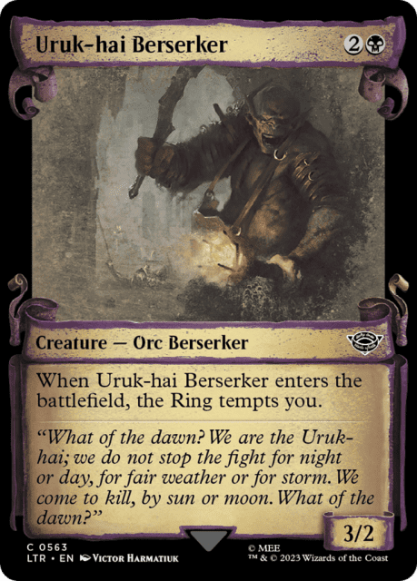 Uruk-hai Berserker (563) — The Lord of the Rings: Tales of Middle-earth