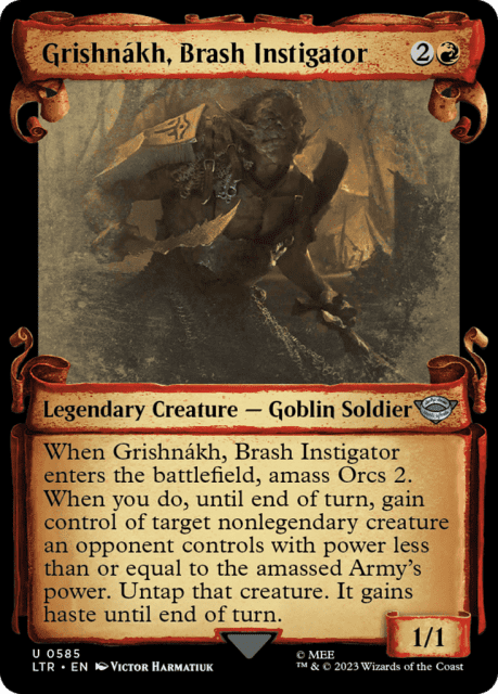 Grishnákh, Brash Instigator (585) — The Lord of the Rings: Tales of Middle-earth