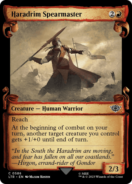 Haradrim Spearmaster (586) — The Lord of the Rings: Tales of Middle-earth