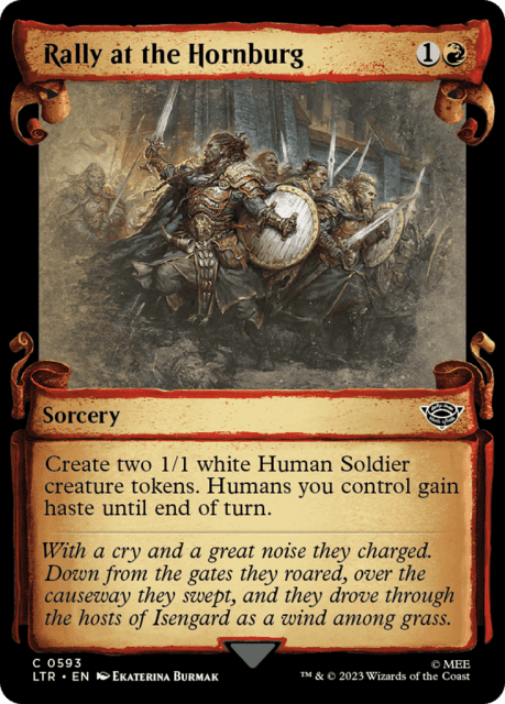 Rally at the Hornburg (593) — The Lord of the Rings: Tales of Middle-earth