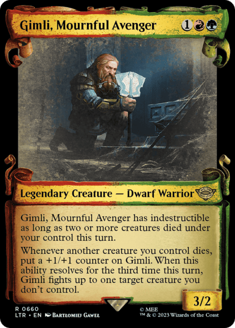 Gimli, Mournful Avenger (660) — The Lord of the Rings: Tales of Middle-earth