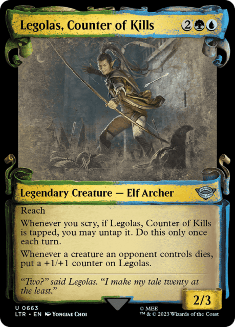 Legolas, Counter of Kills (663) — The Lord of the Rings: Tales of Middle-earth