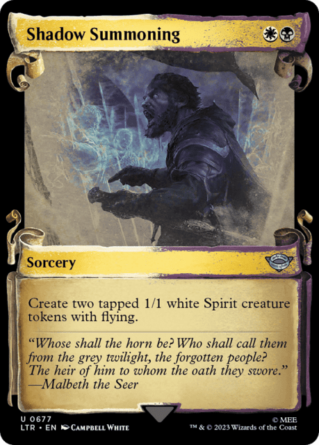 Shadow Summoning (677) — The Lord of the Rings: Tales of Middle-earth