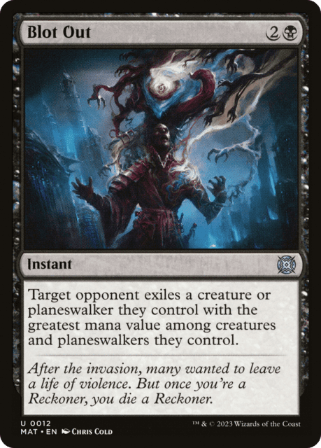Blot Out (12) — March of the Machine: The Aftermath