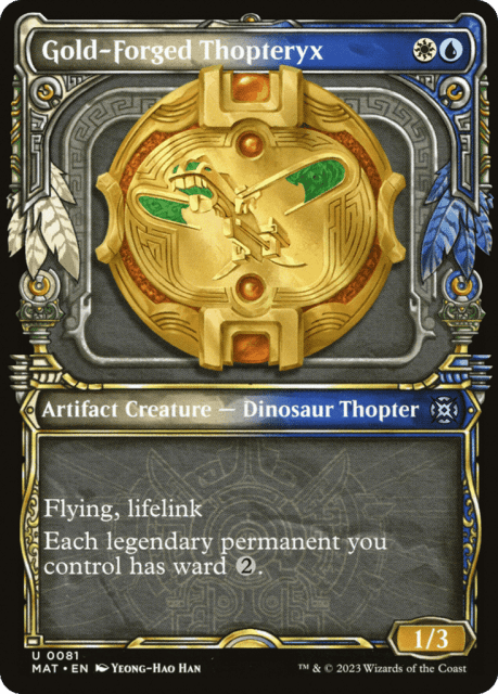 Gold-Forged Thopteryx (81) — March of the Machine: The Aftermath