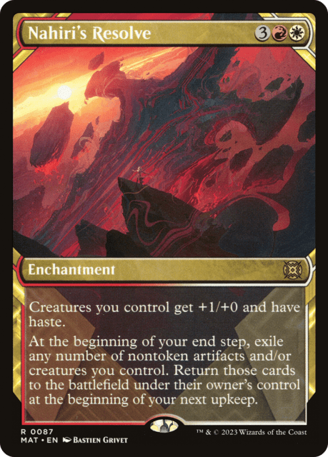 Nahiri's Resolve (87) — March of the Machine: The Aftermath