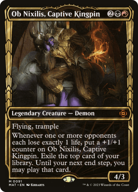 Ob Nixilis, Captive Kingpin (91) — March of the Machine: The Aftermath
