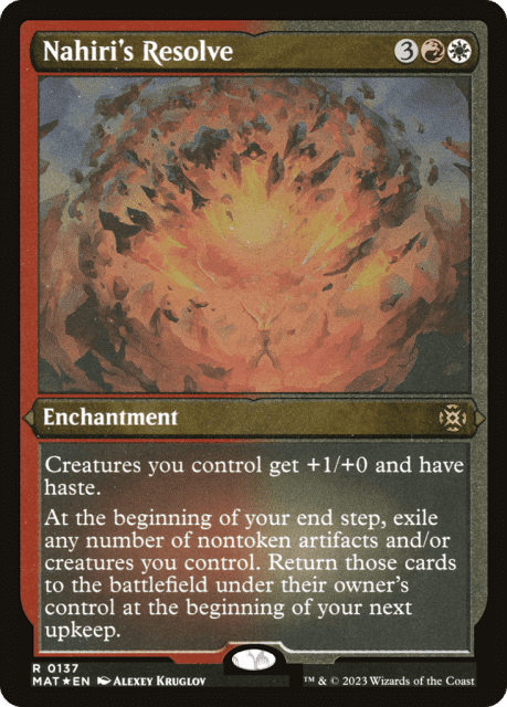 Nahiri's Resolve (137) — March of the Machine: The Aftermath