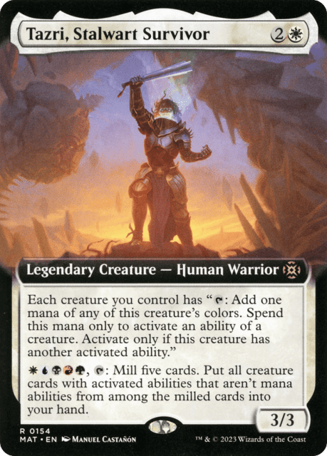 Tazri, Stalwart Survivor (154) — March of the Machine: The Aftermath